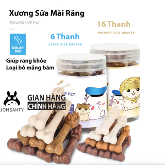 Xương sữa mài răng chuột hamster, thỏ, chinchilla, bọ ú, sóc bay, nhím hãng JONSANTY