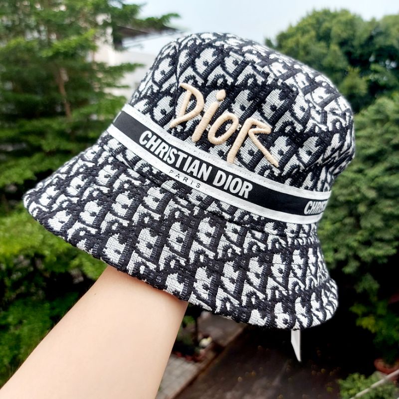 Mũ rộng vành, nón Bucket vành tròn cao cấp DI..oR vải Kaki dày chuẩn thời trang cá tính (Ảnh thật)