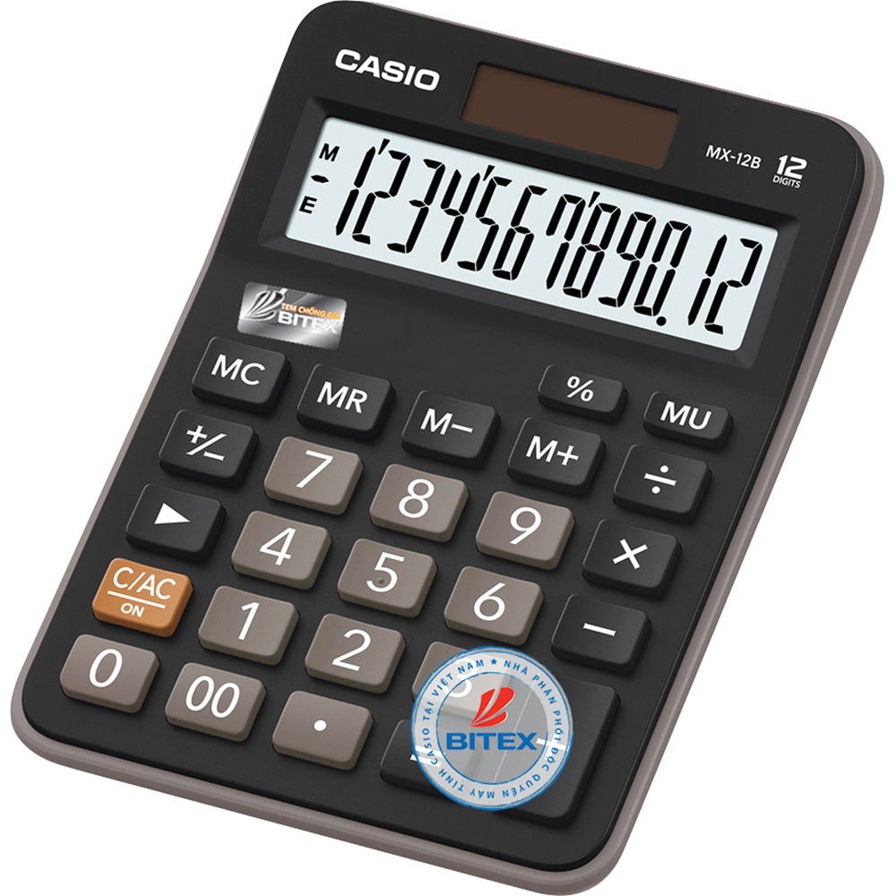 Máy tính để bàn casio mx-12b hàng chính hãng