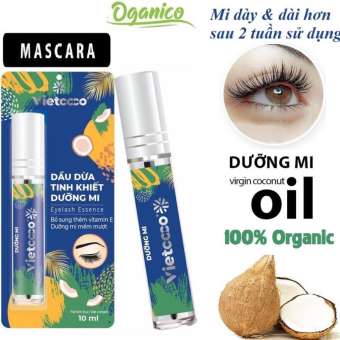 DẦU DỪA NGUYÊN CHẤT DƯỠNG MI VIETCOCO 10ML