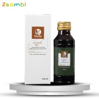 Siro ho thảo dược Herbi Kough - Zeambi 100ml