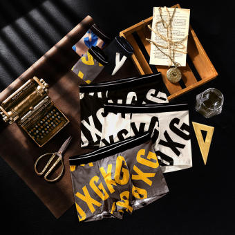 Combo 3 Quần sịp Boxer nam Vải Băng Lụa kháng khuẩn cao cấp, Quần lót boxer nam -Quần xì nam