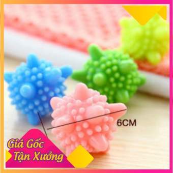 [ HÀNG LOẠI 1 ] Combo 10 banh giặt mini bằng nhựa dẻo an toàn cho sức khỏe và máy giặt - 3197