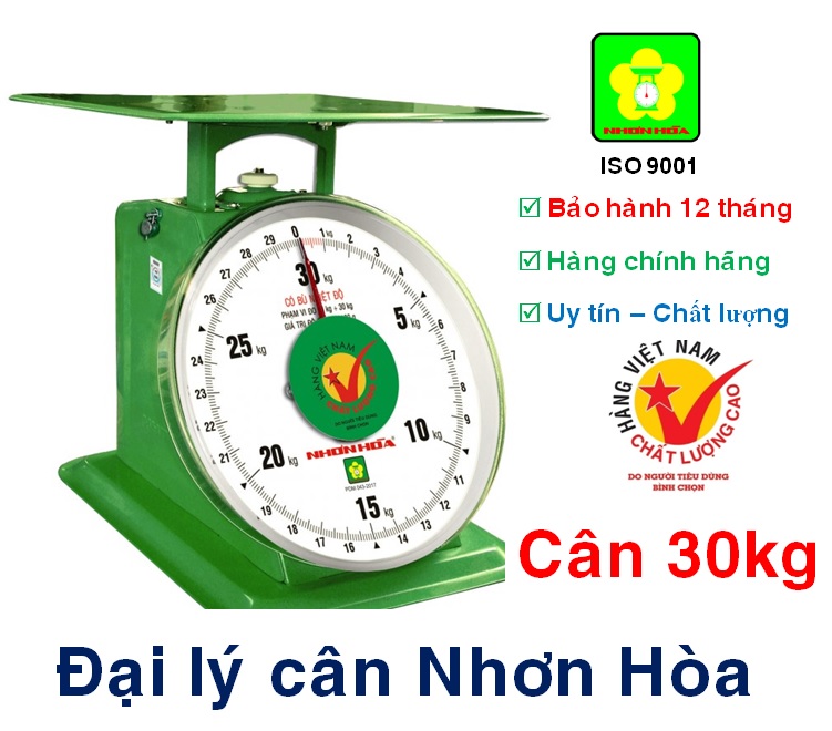 Cân nhơn hòa 30 kg