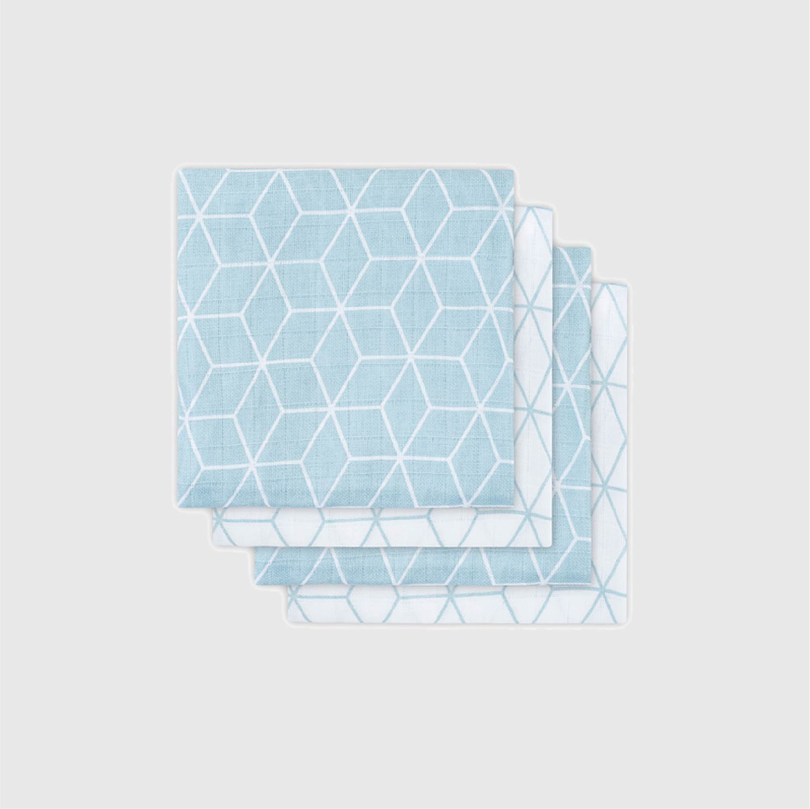 ผ้าอ้อม ลายกราฟฟิกสีเขียว เซต 4 ผืน Diaper Graphic stone green ราคา 790 บาท*ส่งฟรี