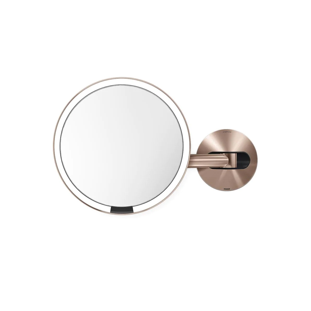 rose gold beauty mirror