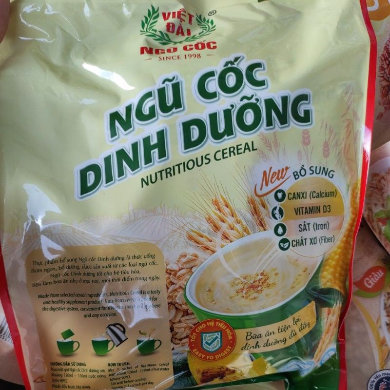 Bột ngũ cốc dinh dưỡng Việt Đài túi 500g