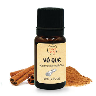 Tinh dầu Quế nguyên chất 20ml, thơm phòng, đuổi muỗi, côn trùng, khử mùi, treo xe