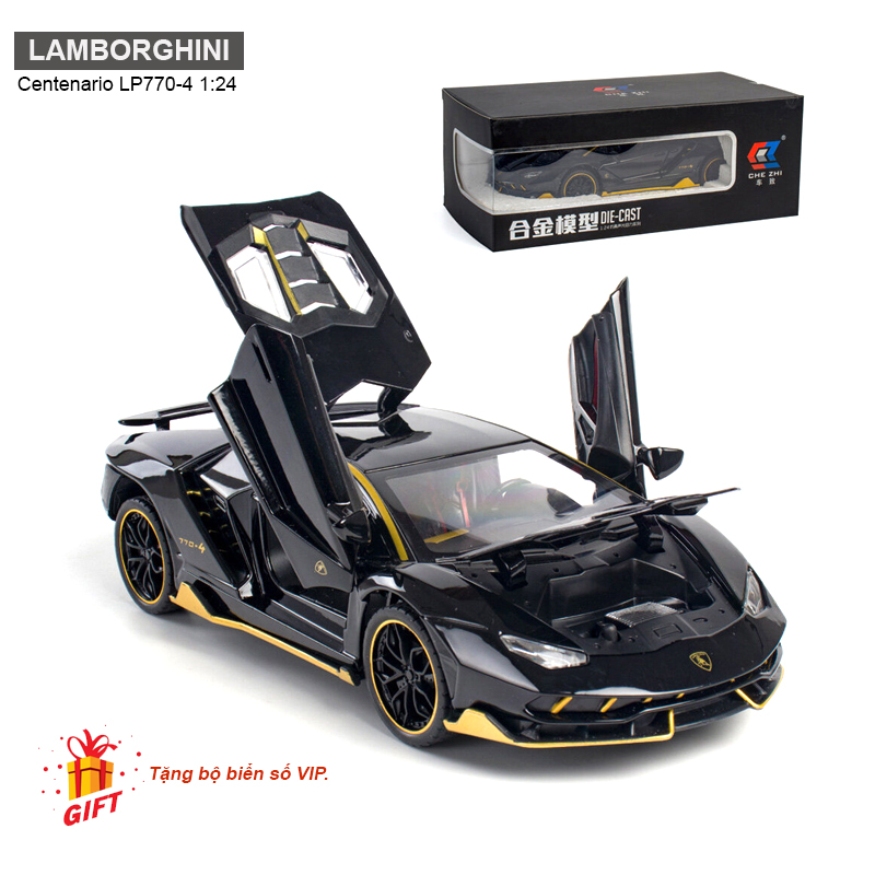 Mô hình Xe Lamborghini Aventador LP7004 124 Chính Hãng Giá Rẻ