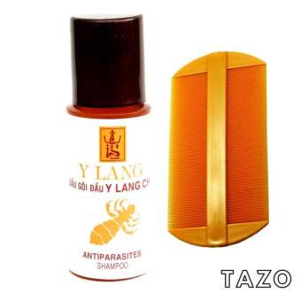 Combo Dầu Gội Sạch Chí / Chấy Y Lang 100ml + Lược Chải Chí / Chấy - Màu ngẫu nhiên