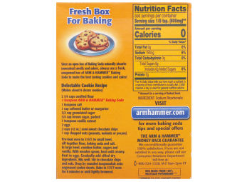 Bột nổi baking soda Arm & Hammer hộp 454g