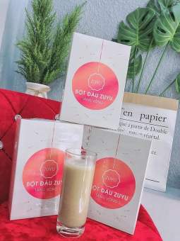 Sỉ 3 Hộp Bột Đậu ZuYu Tăng Vòng 1+ Tặng Tinh Dầu Masa V1+ Tặng Mặt Nạ Cam Đỏ + Thước Dây