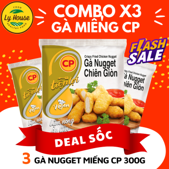 Combo X3 Yummy- Combo Gà chiên ăn liền siêu rẻ. Gà nugget vòng, viên karra, tatsu, đùi chiên giòn, cánh gà, xúc xích lốc xoáy. Bán lẻ giá sỉ. Deal hot mỗi ngày tiện lợi Ly House