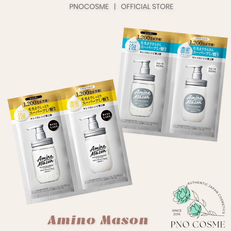 Set gội xả amino mason