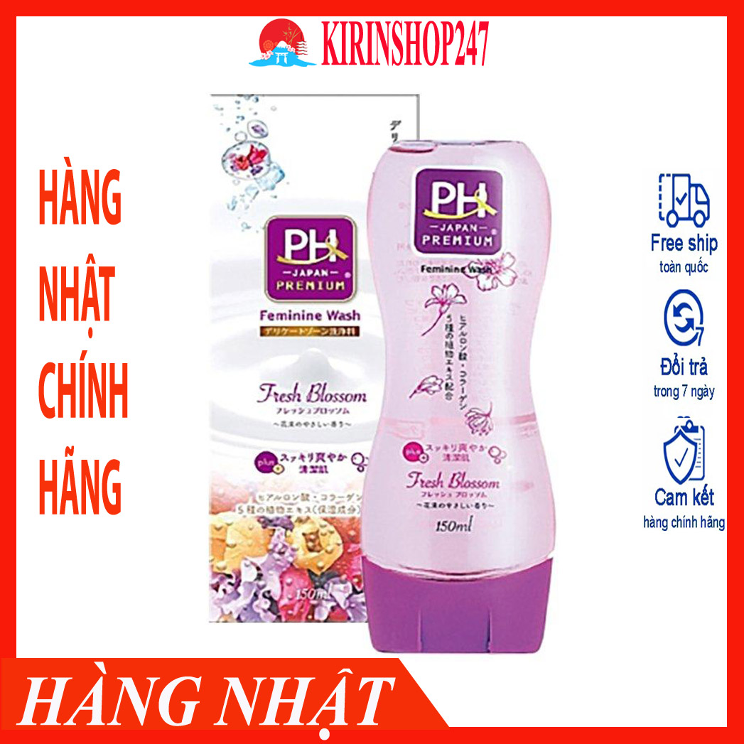 Dung dịch vệ sinh phụ nữ PH Care (hương hoa) Hàng Nhật