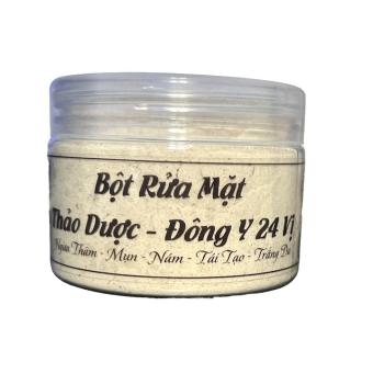 Bột Rửa Mặt Thảo Dược Đông Y 24 Vị Sáng Da, Ngừa Mụn, Sạch Chân Lông
