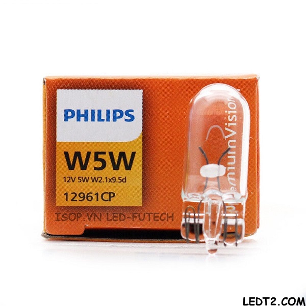 Đèn halogen philips t10, s25