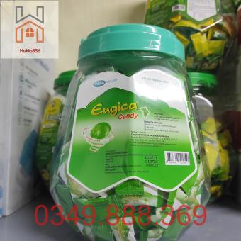 Kẹo Ngậm Eugica Candy - Lọ 400 viên