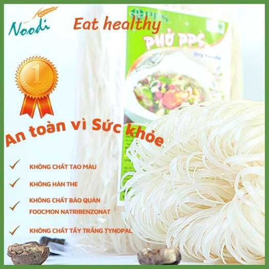 Combo bún phở PPS siêu ngon, siêu tiết kiệm (Bún PPS 500g, Phở PPS 500g, Bún gạo lứt PPS 300g)[Noodi]tiện lợi một click là mua trọn combo bún healthy cho gia đình mình