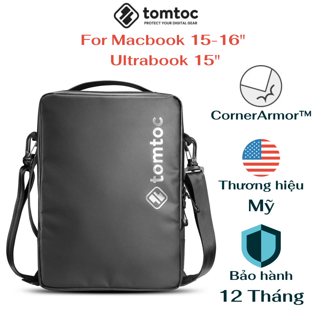 Túi đeo tomtoc usa urban cordura shoulder for ultrabook 15 inch h14