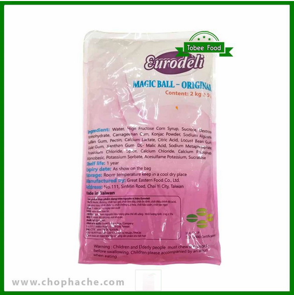 Trân châu 3q ngọc trai nguyên vị eurodeli 2kg | giá tốt