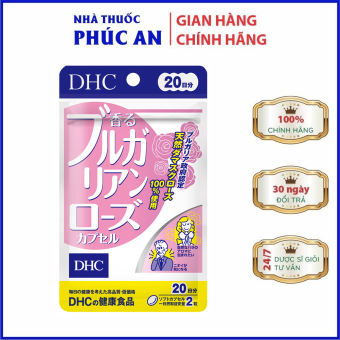 Viên uống hoa hồng thơm cơ thể DHC Hoa Hồng giúp đẹp da khử mùi cơ thể 20 ngày - 40 viên