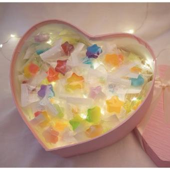 100g Kẹo cứng hình ngôi sao năm cánh, Kẹo hương trái cây