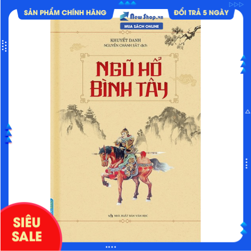 Sách - ngũ hổ bình tây - newshop