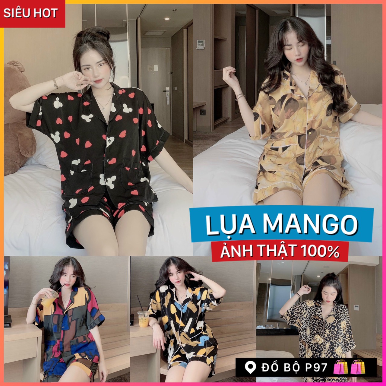 Sét đồ bộ pijama nữ đùi , đồ bộ đùi mặc nhà, đồ ngủ cao cấp , pijama lụa mango , đồ bộ lụa latin , pijama đùi cánh dơi , đồ bộ đùi mẫu hot nhất hiện nay , đồ bộ giá rẻ tận xưởng free ship, ảnh thật 100%