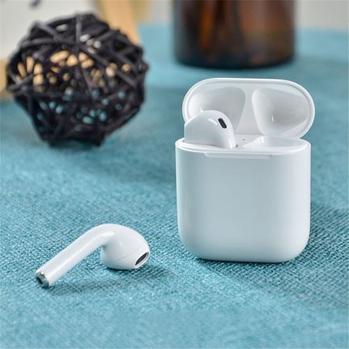 Tai nghe Bluetooth i12S Hỗ Trợ Mọi Dòng Máy , Tai Nghe Bluetooth Mini, Tai nghe Không Dây Tai nghe Nhét Tai Không Dây i11, Tai Nghe Bluetooth Pin Trâu i12 - Tai nghe buetooth