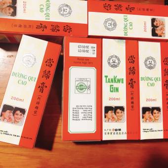 ĐƯƠNG QUY CAO – TANKWE GIN SIRO – HỖ TRỢ HUYẾT ÁP , PHÒNG NGỪA UNG THƯ