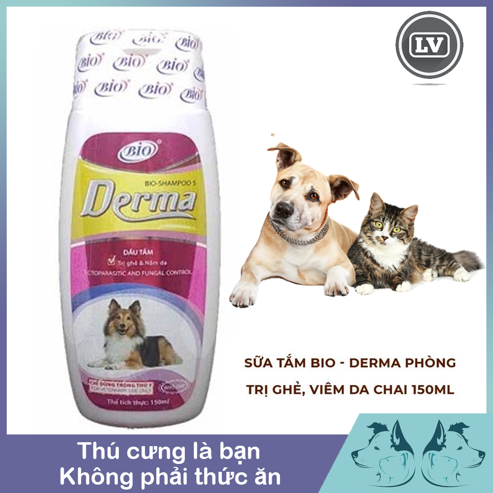 Sữa Tắm Dưỡng Da Ghẻ, Nấm Cho Chó Bio Derma 150ml