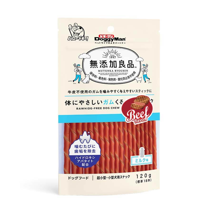 Doggyman - Xương gặm dạng que hương bò dành cho chó cưng.