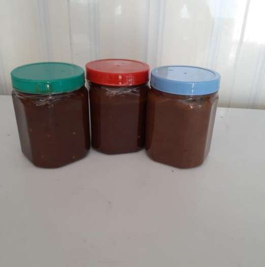 hũ 400gr mắm ruốc chấm xoài non