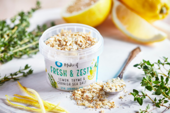 Muối biển chanh & xạ hương Cornish 55g