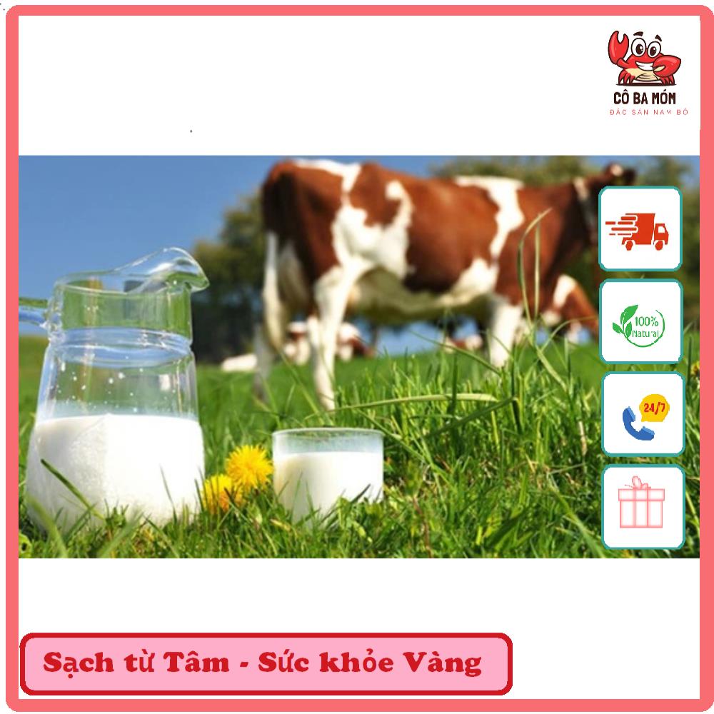 2 HỘP SỮA TƯƠI TIỆT TRÙNG FULL CREAM AUSPRIDE 1L - NHẬP KHẨU TỪ ÚC CÔ BA MÓM - ĐẶC SẢN NAM BỘ