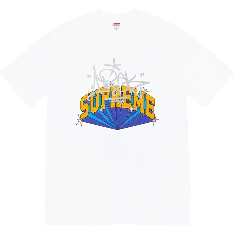 Shop Supreme 2021-22FW Unisex Street Style Collaboration Logo T-Shirts ( Supreme Glitter S/S Top Tee) by Hirokiki.k