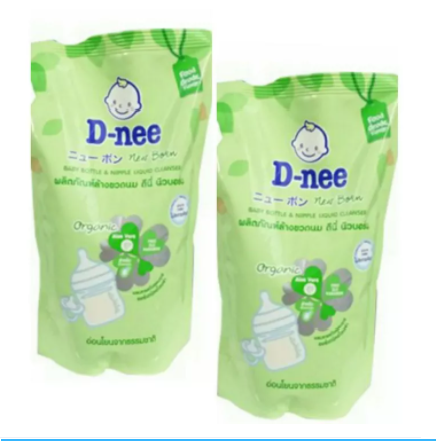 Nước rửa bình sữa Dnee dạng túi 600ml
