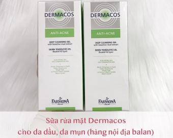 Sữa Rửa Mặt Dermacos Cho Da Dầu, Da Mụn