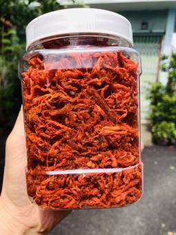 KHÔ BÒ SỢI Loại 1 - Khô Bò Xé Cay NGŨ VỊ [ HŨ 300GRAM ]