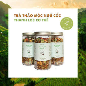 Trà Gạo Lứt Thảo Mộc Bổ Gan, Thận. Thanh Lọc Cơ Thể