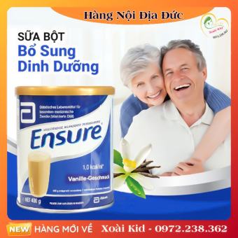 Sữa Ensure của Đức 400g Date mới- Nội địa Đức Đủ Bill