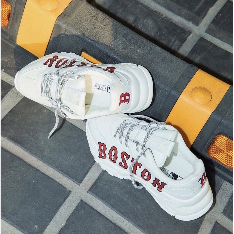 Giày thể thao Boston Giày sneaker Boston Red Sox Chunk chữ in nhiệt cực đẹp phối đồ chất