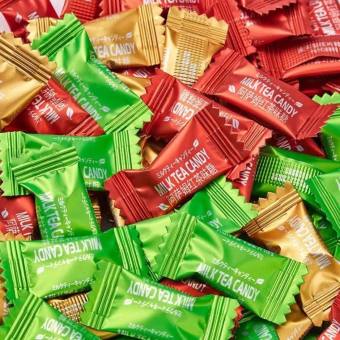 Túi 100 Viên Kẹo trà sữa Viên Nén Không Đường Mix 3 Vị - đồ ăn vặt - Siêu Ngon