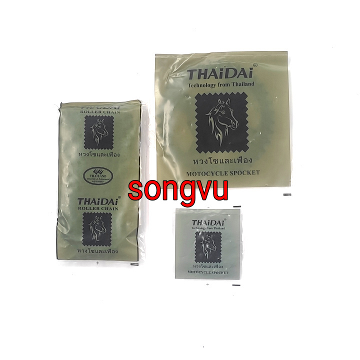 Nhông sên xe máy dream, wave alpha, wave rs, rsx, s, s100, future neo, sirius, jupiter, nhập khẩu thái lan