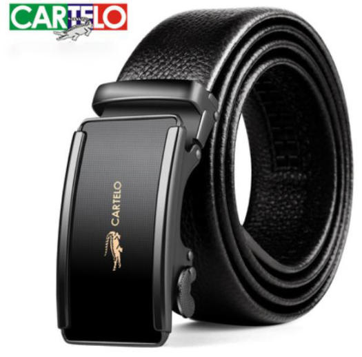 Thắt lưng da nam cao câp CARTELO -101, 104, 105, 73.  Thắt lưng  nam da bò. Dây lưng nam, dây nịt nam rộng 3,5cm [MYGOOD]