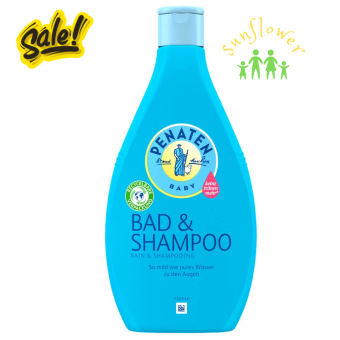 Sữa tắm gội chống cảm 2 trong 1 cho bé Penaten Baby Bad Shampoo 400ml của Đức