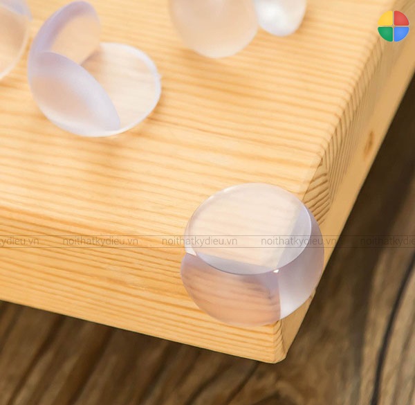 Miếng dán bọc cạnh bàn an toàn cho bé yêu, Bọc cạnh bàn ghế, 4 miếng dán bọc bàn ghế giữ an toàn cho trẻ nhỏ