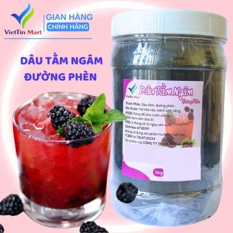 Dâu Tằm Ngâm Đường Phèn 1kg VietTin Mart