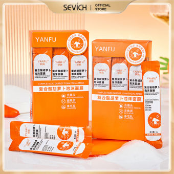 Mặt Nạ Sủi Bọt Cà Rốt Thải Độc Sạch Mụn, Mặt Nạ Cà Rốt Sủi Bọt Se Khít Lỗ Chân Lông, Mặt Nạ Sủi Bọt Hút Dầu Sáng Mịn Da